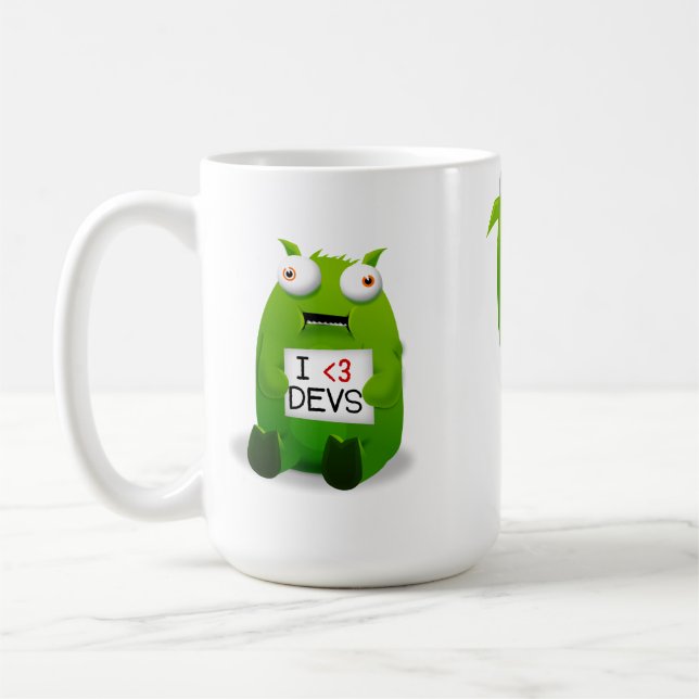 Café I taza de Tumbeasts de los desarrolladores del (Izquierda)
