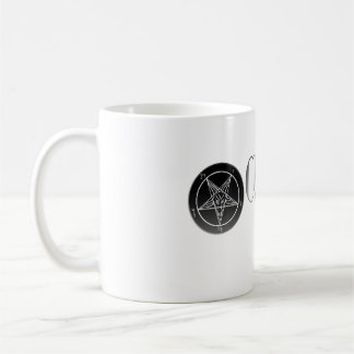 Café Iglesia Noir de la taza blanca clásica del