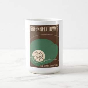 Café Imagen de las ciudades del Greenbelt en la taza