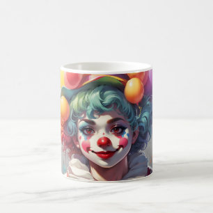 Café Impresionante taza de payaso con monograma persona