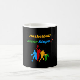 Café Increíble taza para los hinchas de baloncesto