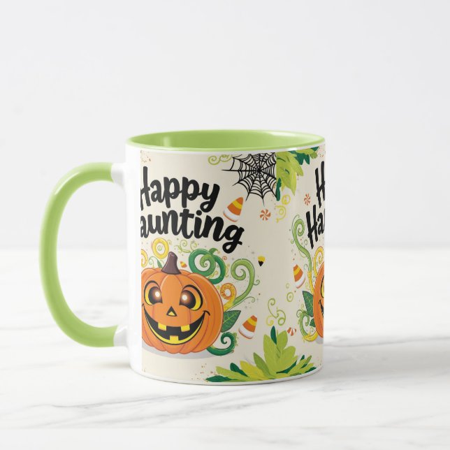 Café infantil Halloween Taza de calabaza (Izquierda)