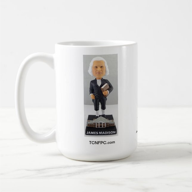 Café James Madison Bobble la taza principal de la (Izquierda)