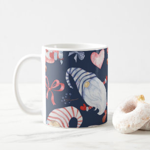 Café Jardín Genoma, para Amantes de Gnomos, Taza de Caf