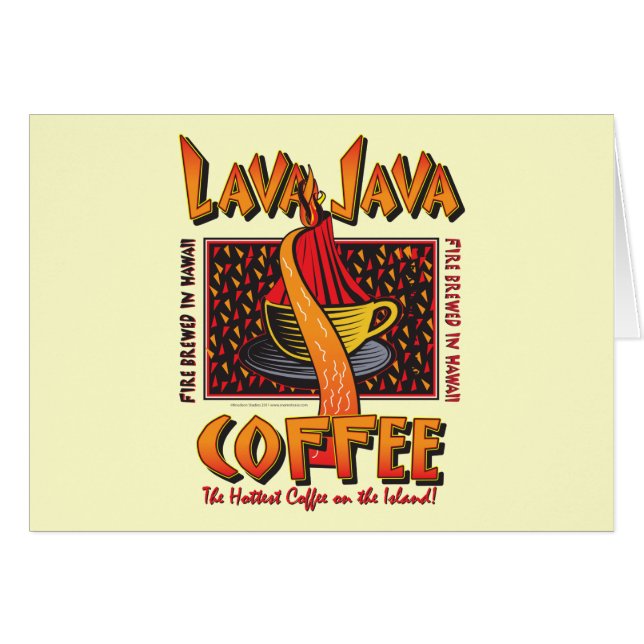 Café Java de lava hawaiana (Anverso (Horizontal))