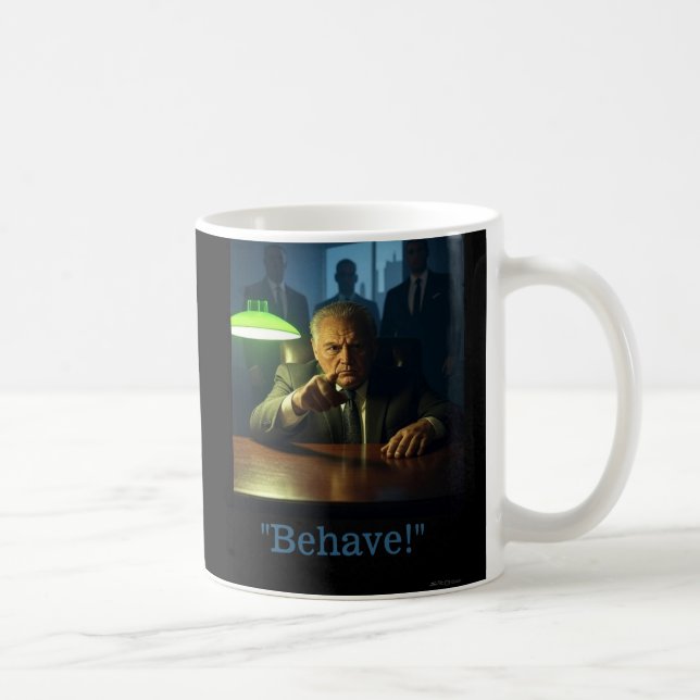 Café Jefe se comporta taza de mano izquierda (Derecha)