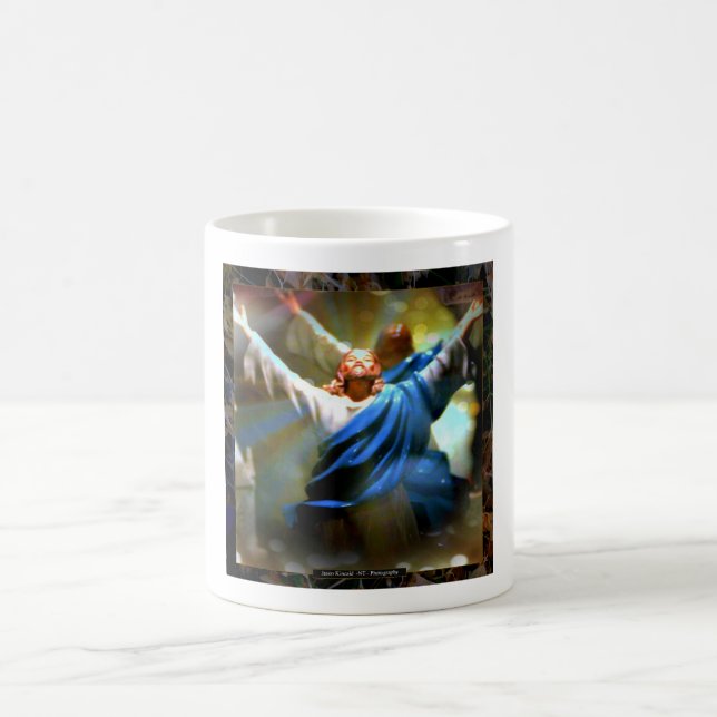 Café ¡Jesús, taza de café! Grande de 11 onzas. (Centro)