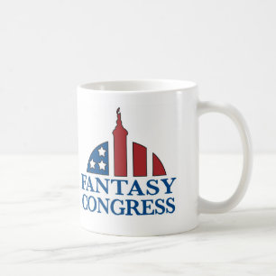 Café Juego la taza del congreso de la fantasía de las