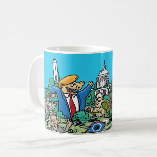 Café Jugueteo en la taza de las ilustraciones del