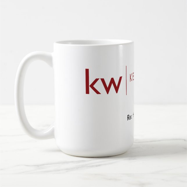 Café Kilovatio con referencia a: taza del blanco de las (Izquierda)