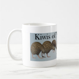 Café Kiwis de la taza de Nueva Zelanda