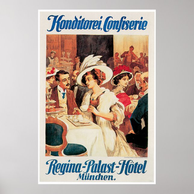 Cafe Konditorei Comida de época y arte (Frente)