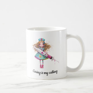 Café La amabilidad es mi vocación – Taza de enfermera