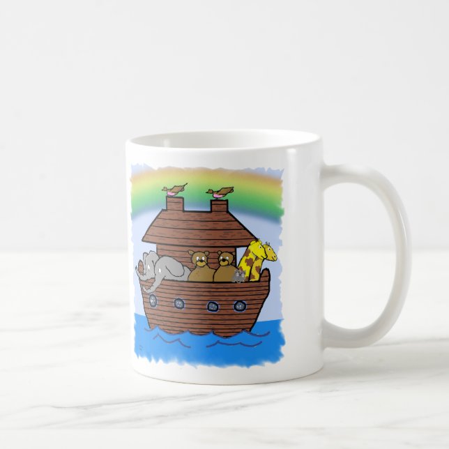 Café La arca de Noah - taza (Derecha)