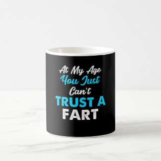 Café La confianza linada Fart diseño de la taza Niza