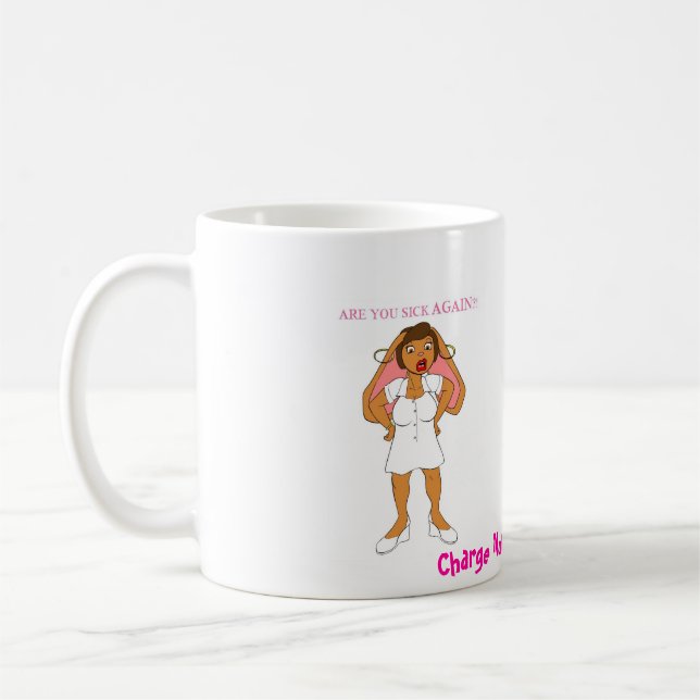 Café ¡La enfermera de carga de la taza de Roxi de la (Izquierda)
