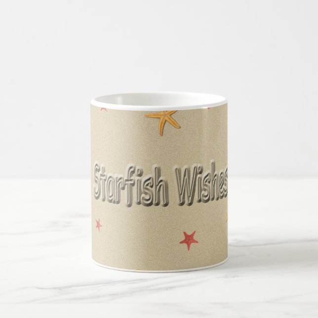 Café La estrella de mar desea la taza (Centro)