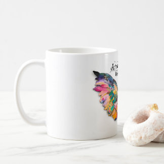 Café La extensión su proyecto de las alas - taza de