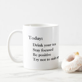 Café La gente de pun@alada es taza incorrecta del té