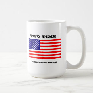 Café La guerra mundial de dos veces defiende la taza