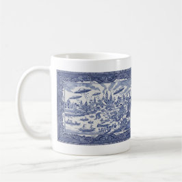 Café La invasión de Willow Ridge - Taza Blue Willow