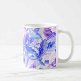 Café La lavanda sale de la taza