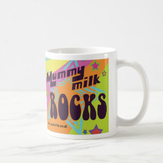 Café La leche de la momia de Lactivist oscila la taza