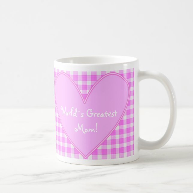 Café ¡La mamá más grande de World´s! Taza (Derecha)