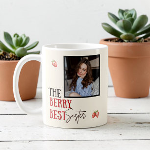 Café La Mejor Hermana Taza de Foto de Frutas
