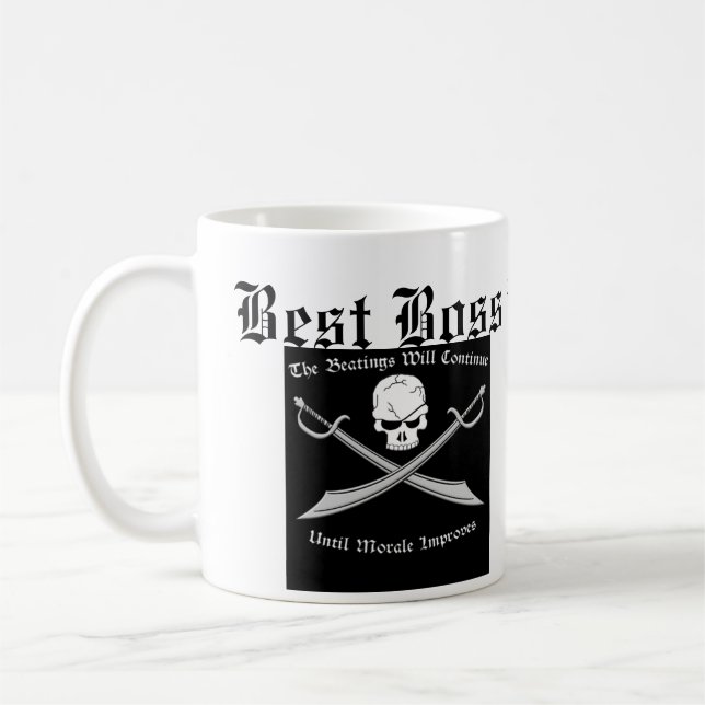 Café La mejor taza de Boss (Izquierda)