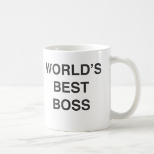 Café La mejor taza de Boss del mundo