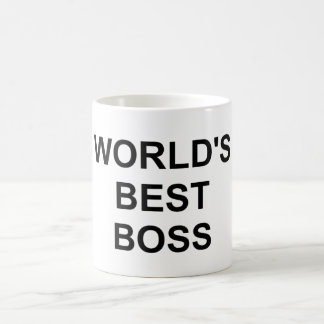 Café La mejor taza de Boss del mundo original