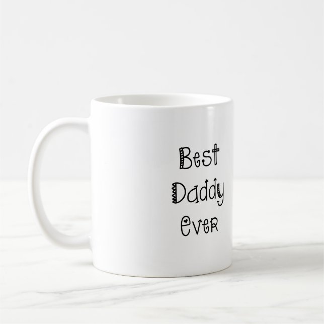 Café La mejor taza de China del papá nunca (Izquierda)