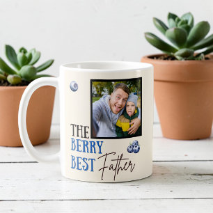 Café La Mejor Taza De Foto Del Padre De Las Bayas