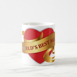 Café La mejor taza de la cinta del oro de la mamá del