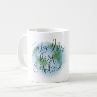 Café La mejor taza de la hermana del mundo