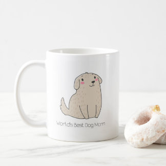 Café La mejor taza de la mamá del perro del mundo