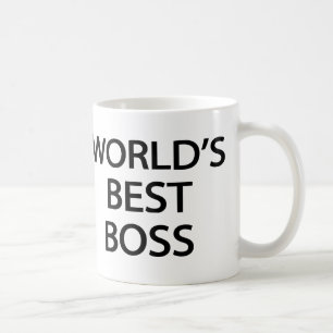 Café La mejor taza de la oficina de Boss del mundo