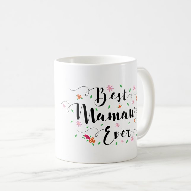 Café La mejor taza de Mamaw nunca (Anverso derecho)