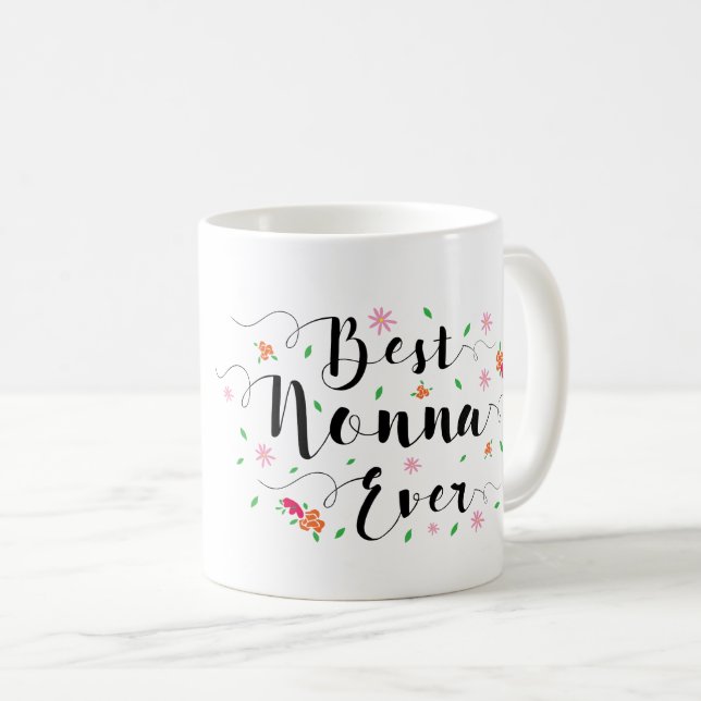 Café La mejor taza de Nonna nunca (Anverso derecho)