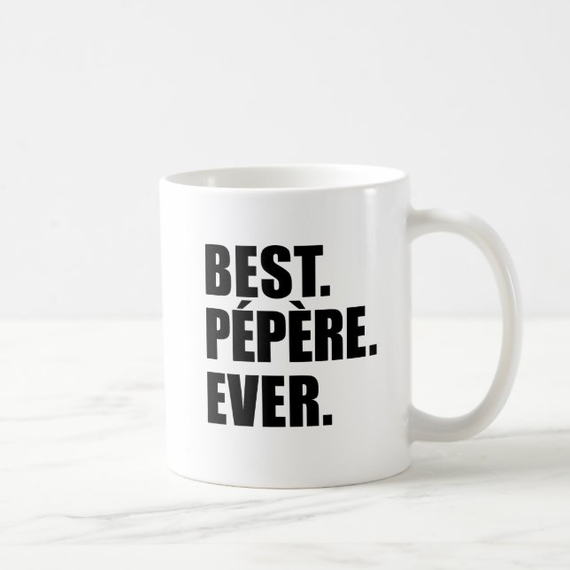 Café La mejor taza de Pepere nunca (Derecha)