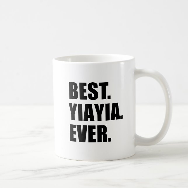 Café La mejor taza de YiaYia nunca (Derecha)