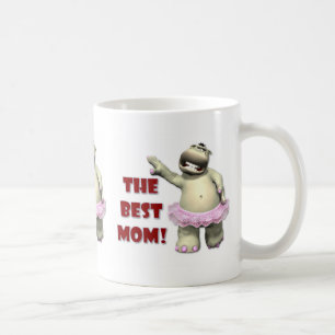 Café La mejor taza del hipopótamo de la mamá