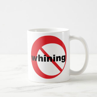 Café la ninguna taza de gimoteo