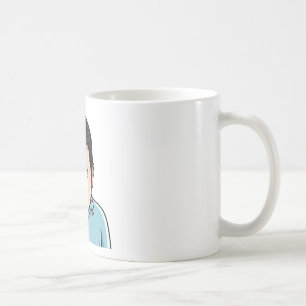 Café La obra clásica mala de la taza