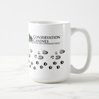 Café La pata canina de la taza de la protección imprime