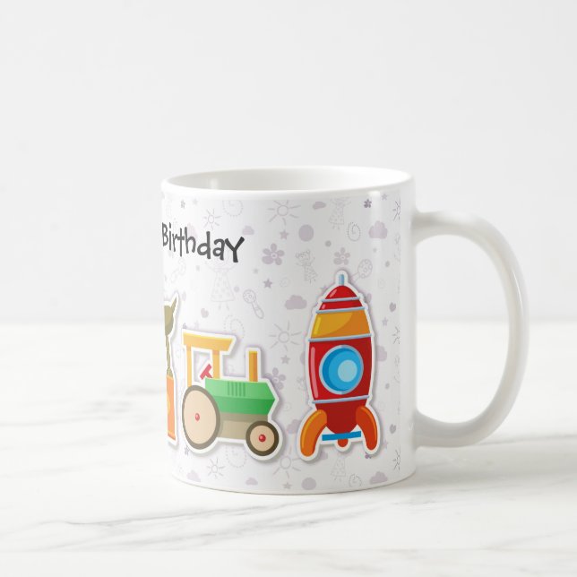 Café La primera taza de los niños de encargo, nombre de (Derecha)
