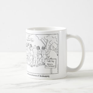 Café La semejanza insoportable de la apicultura - taza