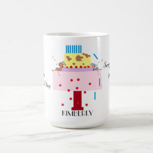 Café La siesta de la tarde: Cumpleaños atrasado: Taza d