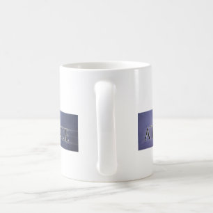 Café La taza atea del funcionario de la experiencia